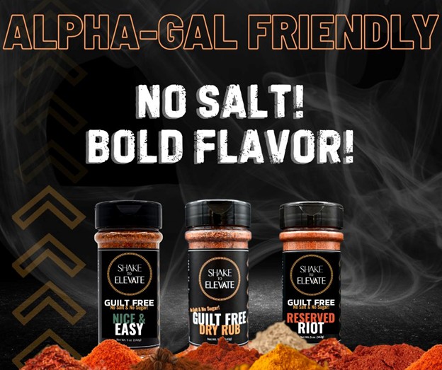 Shake to Elevate Launches “Guilt Free” Seasoning Line