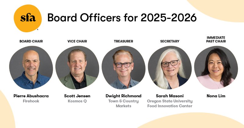 SFA Board Officers for 2025-2026