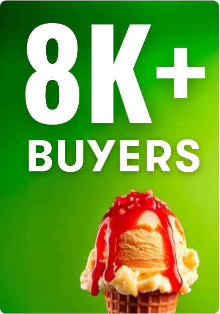 More than 8 thousand buyers