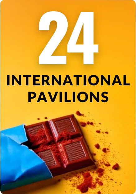 24 international pavilions